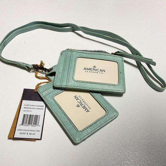 American leather co Handbags - NWT 2 genuine leather cards holder